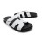 Унисекс сандалии Hermes Flip-flops Leather White/Black