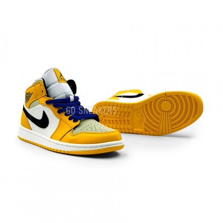 Унисекс кроссовки Nike Air Jordan 1 Mid “Lakers”