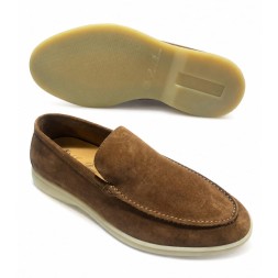 Loro Piana Summer Walk Suede Wood