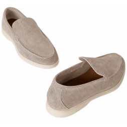 Loro Piana Summer Walk Suede Sand