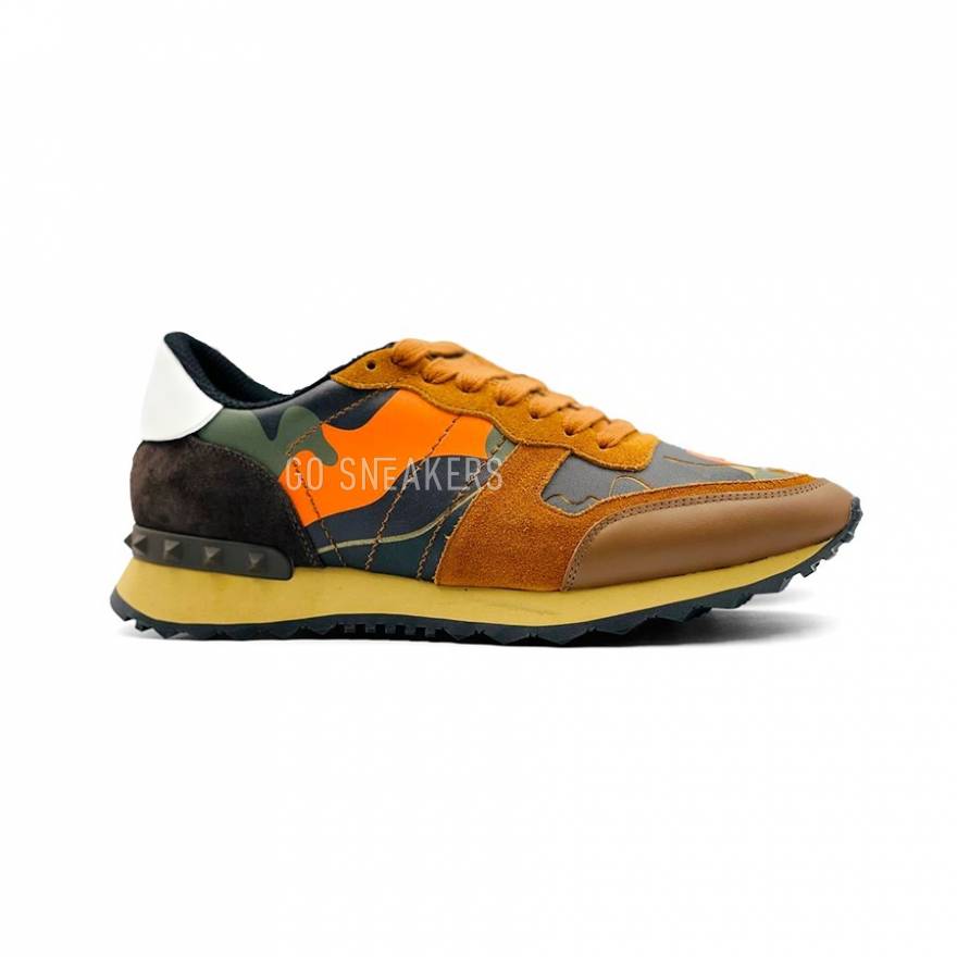 Valentino orange camo sneakers best sale