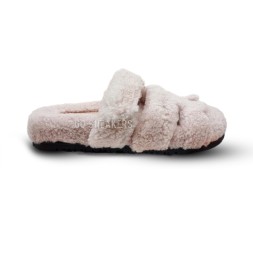 Hermes Flip-flops Wool Light Pink