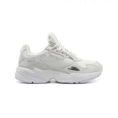 Adidas falcon shop white womens