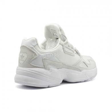 Adidas falcon discount white womens