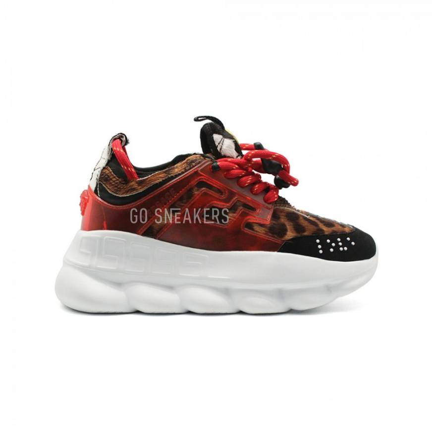 Versace leopard shoes clearance