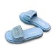 Женские шлепанцы Prada Flip Flop Rafia Blue