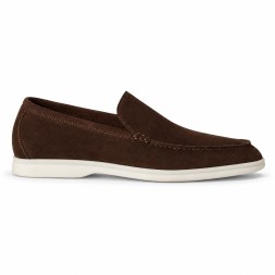 Loro Piana Summer Walk Suede Chocolate