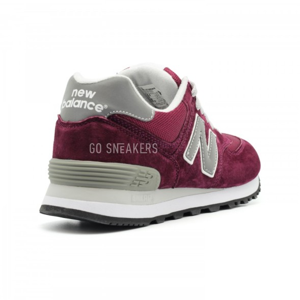 Женские кроссовки New Balance 574 Bordeux Grey R