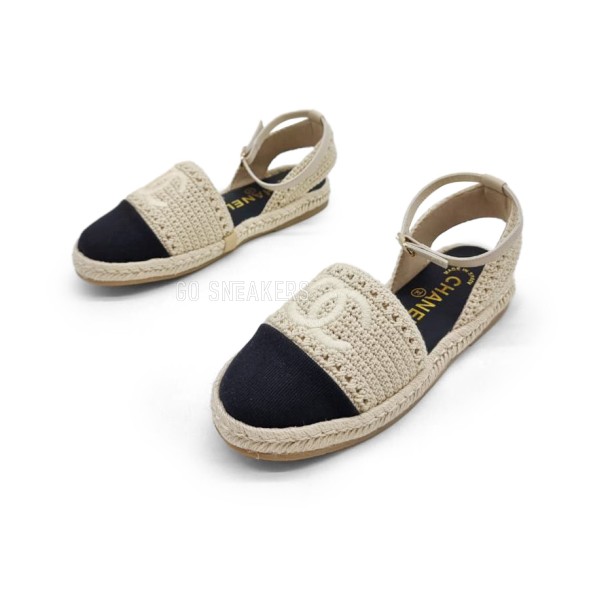 Женские балетки Chanel Flats Textile Sand