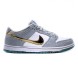 Мужские кроссовки Nike Dunk Low Grey&amp;amp;Gold