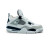 Унисекс кроссовки Nike Air Jordan 4 (IV) White Military Black 