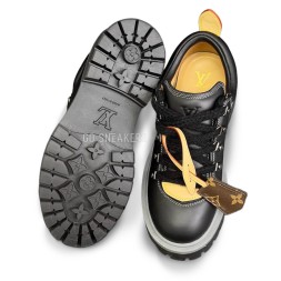 Louis Vuitton Laureate Platform Derby Sneakers Black