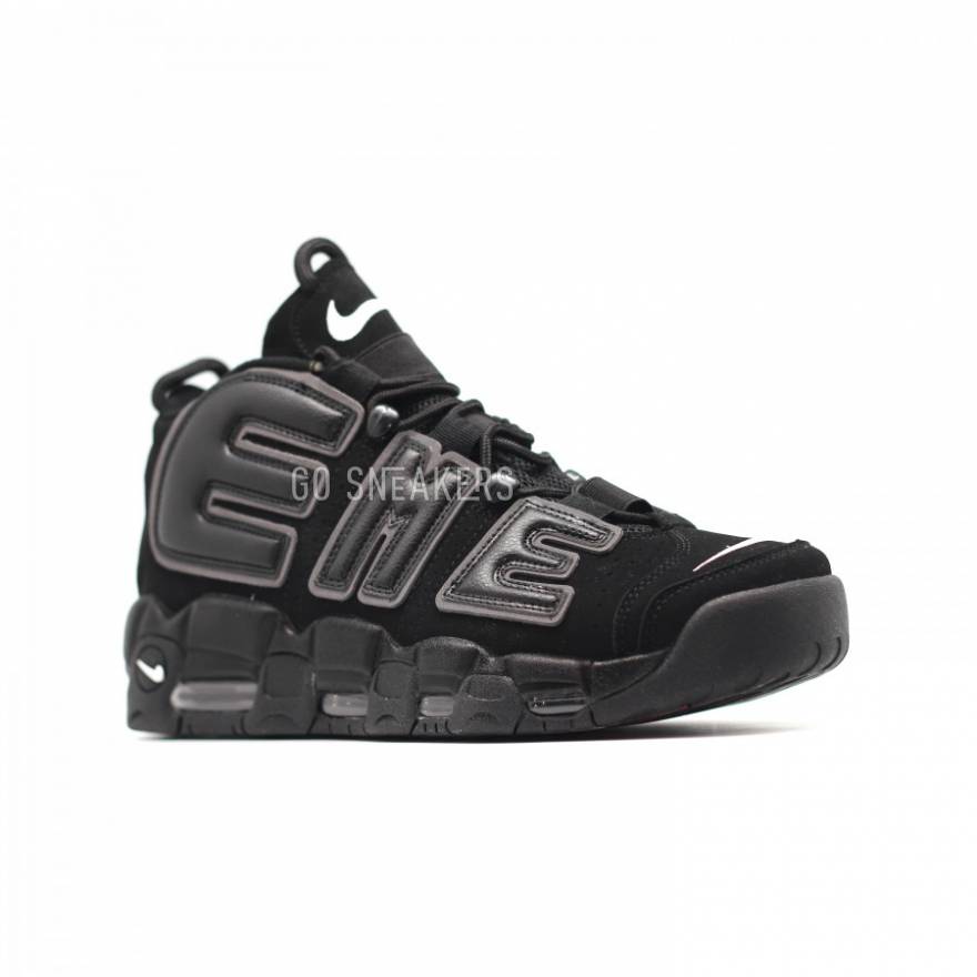 nike uptempo total black