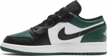 Nike Air Jordan 1 Low GS 'Green Toe'