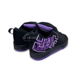 DC Court Graffik Unisex Black Purple