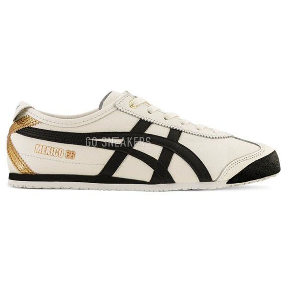 Унисекс кроссовки Onitsuka Tiger Mexico 66 Cream Black