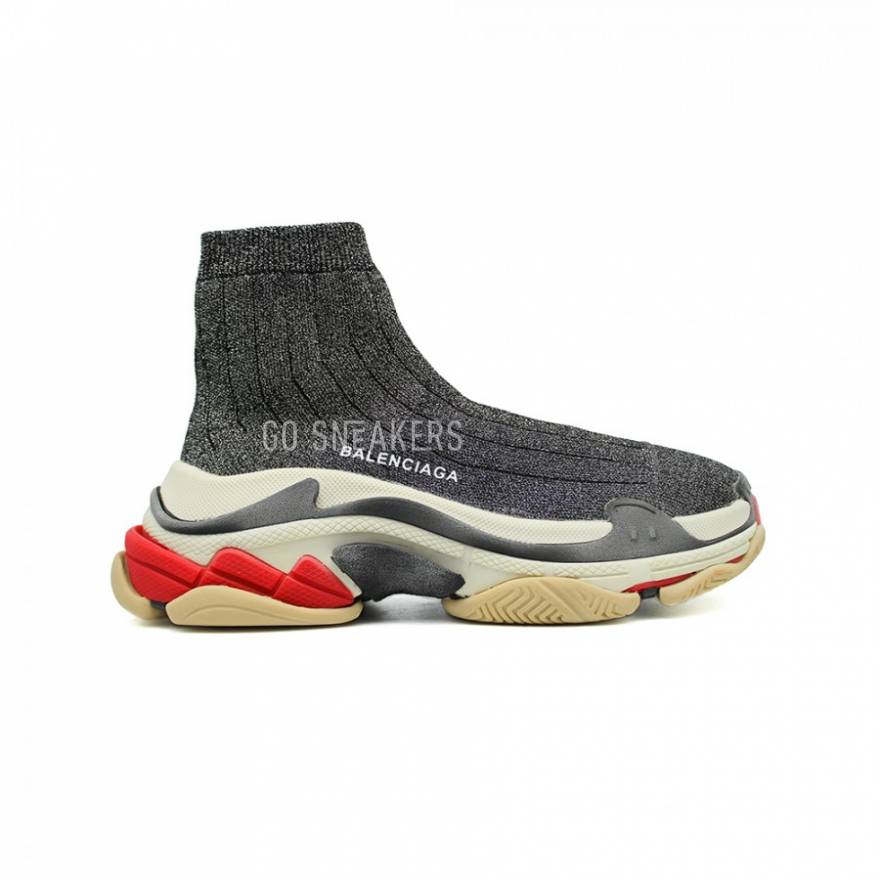 Balenciaga speed trainer low top womens grey