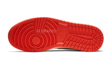 Унисекс кроссовки Nike Air Jordan 1 Mid Team Orange Black