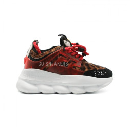 Versace Chain Reaction Leopard Printed