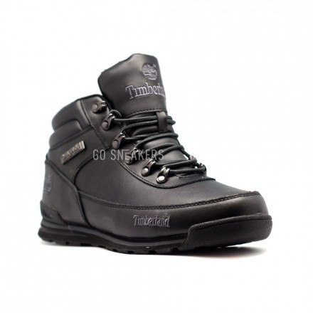 Мужские ботинки с мехом Timberland Euro Sprint Leather Black