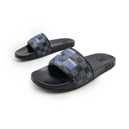 Louis Vuitton Flip-flops Black/Blue