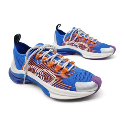 Женские кроссовки Gucci Run Sneaker Blue/Orange