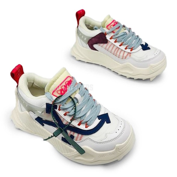 Женские кроссовки Off-White ODSY-1000 Woman White/Black