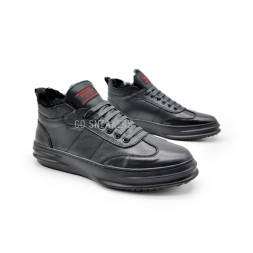 Prada Sneakers Winter Leather Black