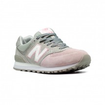New Balance Женские 574 Grey-Pink