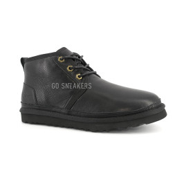 Men Boots Neumel Black Leather