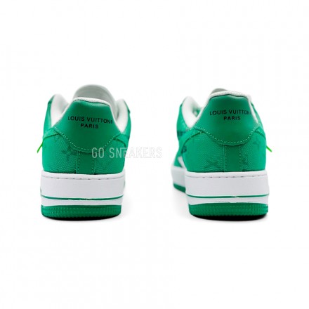 Унисекс кроссовки Louis Vuitton Nike Air Force 1 Sotheby’s Auction Results Green