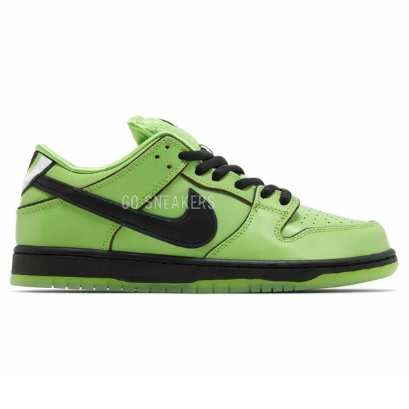 Унисекс кроссовки The Powerpuff Girls x Dunk Low Pro SB Buttercup
