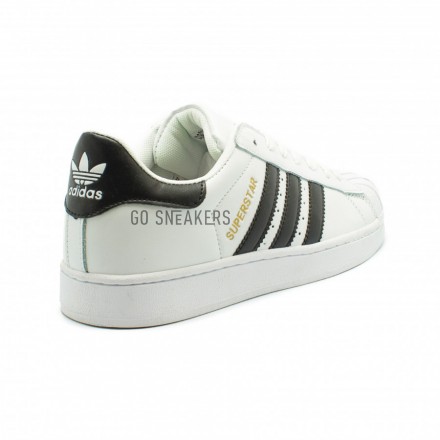 Женские кроссовки Adidas Superstar White Black
