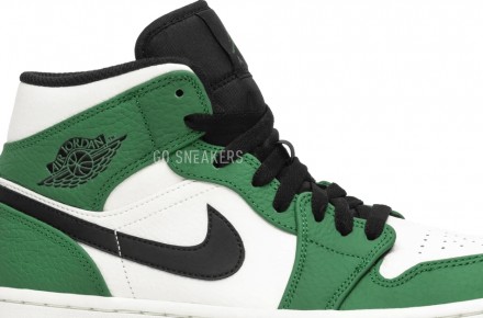 Мужские кроссовки Nike Air Jordan 1 Mid &#039;Pine Green&#039;