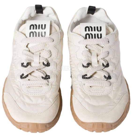 Женские кроссовки Miu Miu Tyre Ivory
