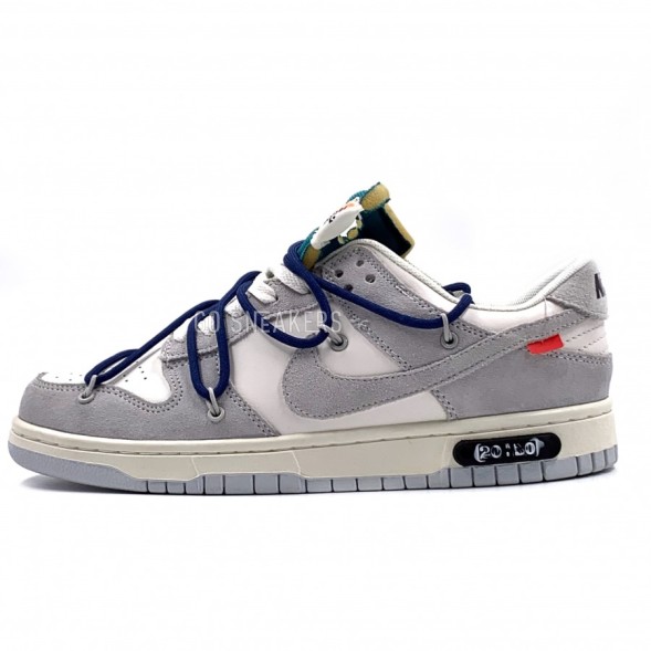 Мужские кроссовки Off-White x Nike Dunk Low 20