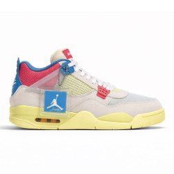 Nike Air Jordan 4 Retro Suede White/MultiColor