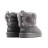 Fluff Mini Quilted Logo Boot Grey