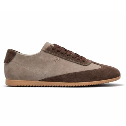 The Row Suede Sneakers Grey/Beige
