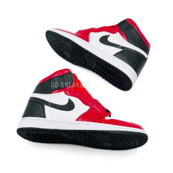 Nike Air Jordan 1 High Retro Snake Black/Red