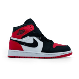Nike Air Jordan 1 Mid Black/Red Winter
