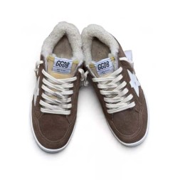 Golden Goose WINTER Ball Star with White Leather Star and Metallic Heel Tab