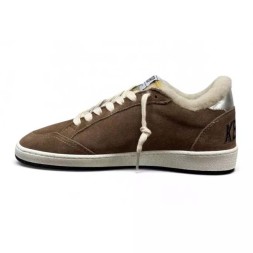 Golden Goose WINTER Ball Star with White Leather Star and Metallic Heel Tab