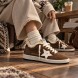 Женские зимние кеды Golden Goose WINTER Ball Star with White Leather Star and Metallic Heel Tab