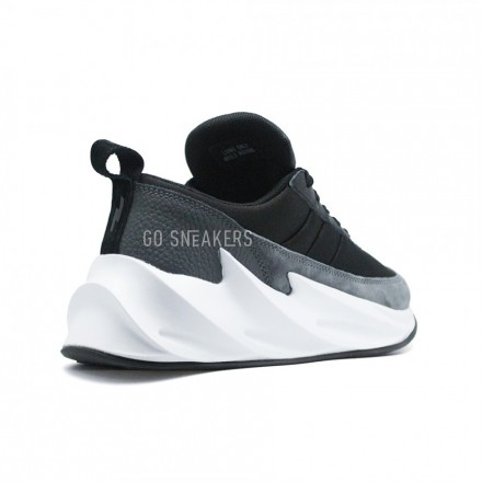 Мужские кроссовки Adidas Shark Black - Grey