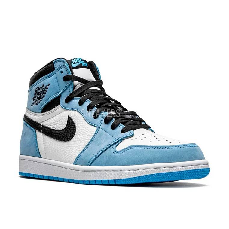 air jordan 1 retro high white university blue