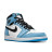 Унисекс кроссовки Nike Jordan 1 Retro High White University Blue Black