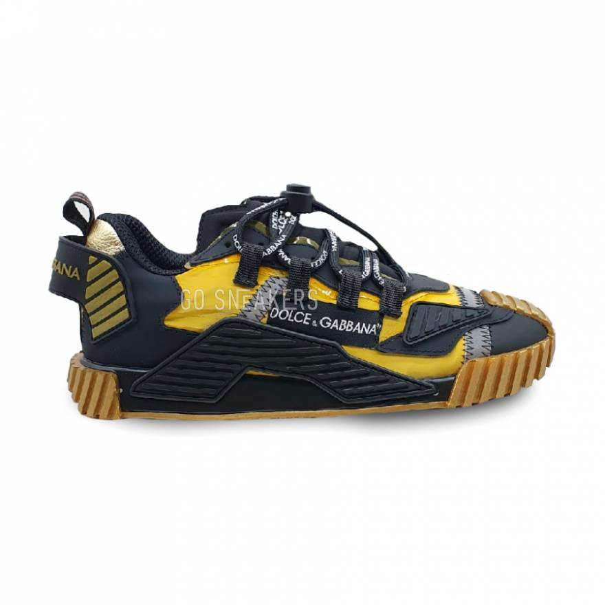 Dolce and gabbana shop yellow and black sneakers