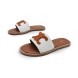Женские шлепки Celine Flip-flops Textile White