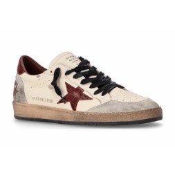 Golden Goose Ball Star with Cherry Crocodile Star and Heel Tab